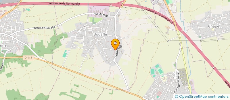 localisation de l'entreprise TENNIS CLUB DE NEZEL  NEZEL