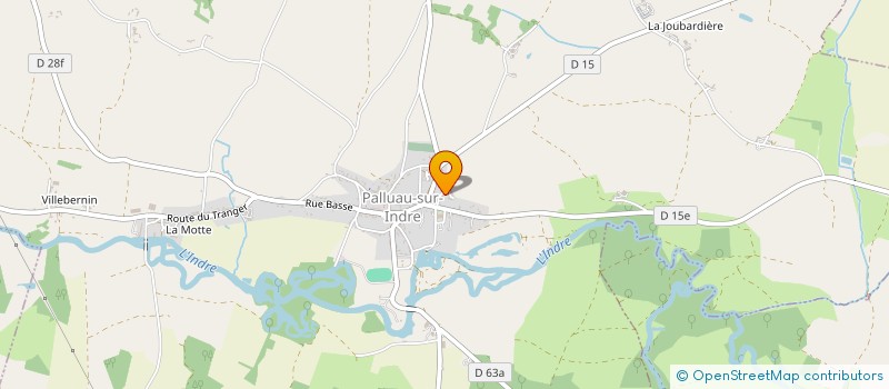 localisation de l'entreprise TENNIS CLUB DE PALLUAU à PALLUAU-SUR-INDRE