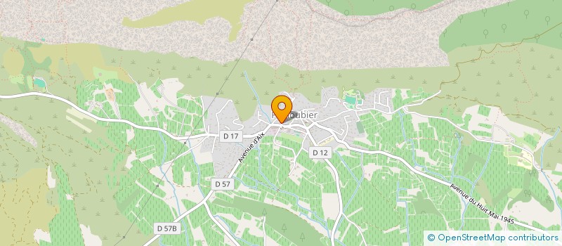 localisation de l'entreprise TENNIS CLUB DE PUYLOUBIER à PUYLOUBIER
