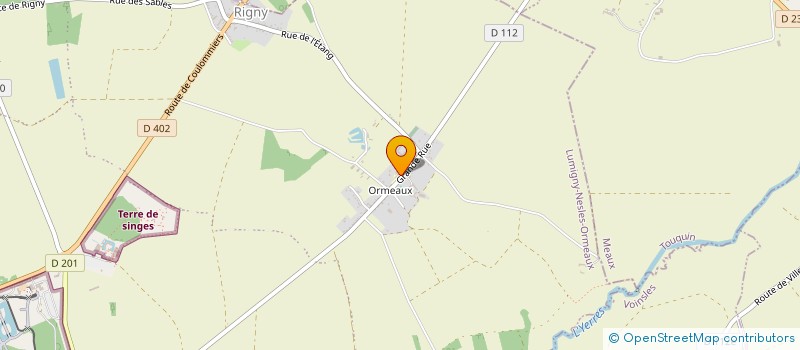 localisation de l'entreprise TENNIS CLUB DE ROZAY EN BRIE  ROZAY-EN-BRIE