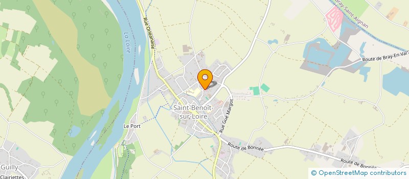 localisation de l'entreprise TENNIS CLUB DE SAINT BENOIT SUR LOIRE à SAINT-BENOIT-SUR-LOIRE
