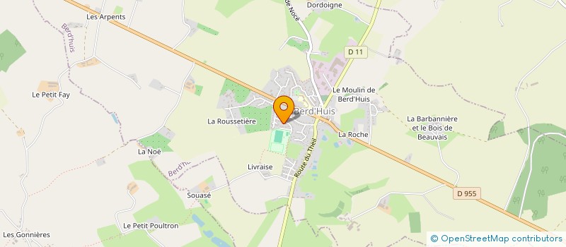 localisation de l'entreprise TENNIS CLUB DE SAINT HILAIRE SUR ERRE à SAINT-HILAIRE-SUR-ERRE