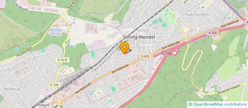 localisation de l'entreprise TENNIS CLUB DE SCHOENECK  SCHNECK