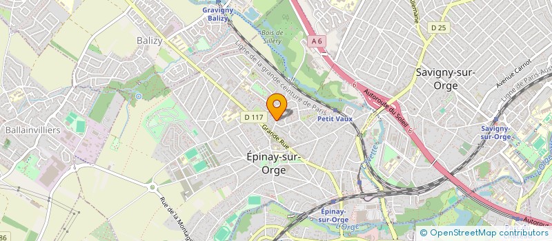 localisation de l'entreprise TENNIS CLUB DE SILLERY à EPINAY SUR ORGE