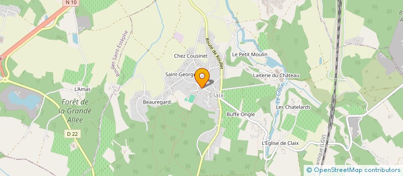 localisation de l'entreprise TENNIS CLUB DE SIREUIL à SIREUIL