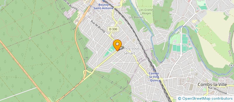 localisation de l'entreprise TENNIS CLUB DE VARENNES JARCY  VARENNES-JARCY