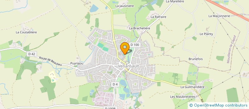 localisation de l'entreprise TENNIS CLUB DE VENANSAULT à VENANSAULT