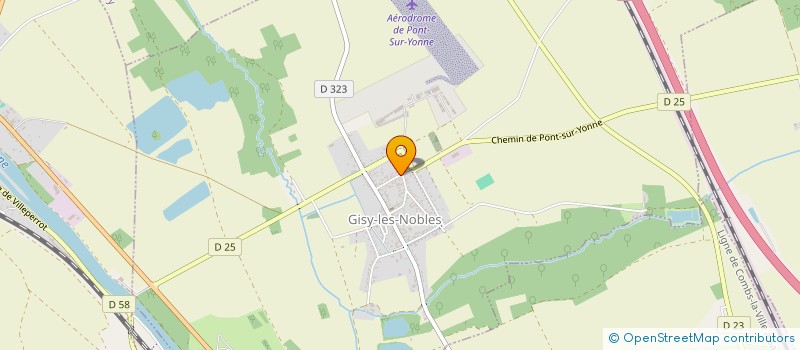 localisation de l'entreprise TENNIS CLUB DE VILLEMANOCHE  VILLEMANOCHE