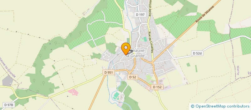 localisation de l'entreprise TENNIS CLUB DE VILLENAUXE LA GRANDE  VILLENAUXE-LA-GRANDE