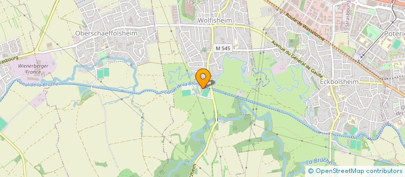 localisation de l'entreprise TENNIS CLUB DE WOLFISHEIM  WOLFISHEIM