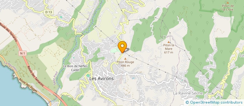 localisation de l'entreprise TENNIS CLUB DES AVIRONS à LES AVIRONS