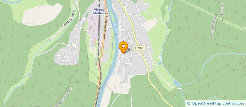 localisation de l'entreprise TENNIS CLUB DES DEUX VIREUX  VIREUX-WALLERAND