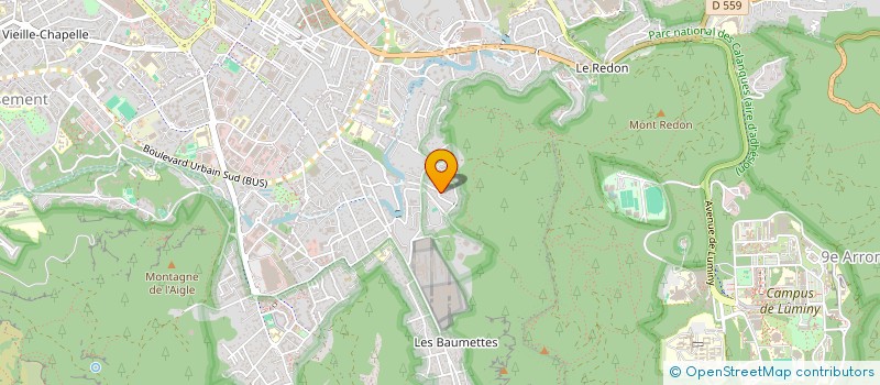 localisation de l'entreprise TENNIS CLUB DES HAUTS DE MAZARGUES à MARSEILLE 9EME