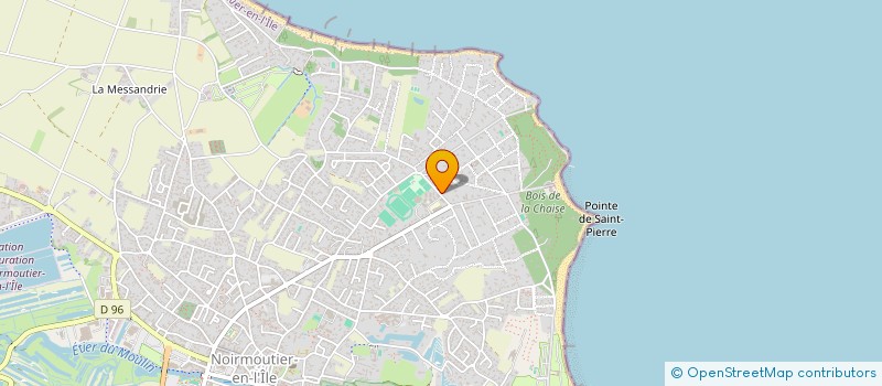 localisation de l'entreprise TENNIS CLUB DES SORBETS  NOIRMOUTIER-EN-L'ILE