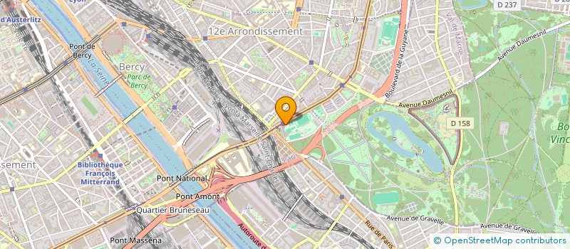 localisation de l'entreprise TENNIS CLUB DU 12 ARRDT à PARIS