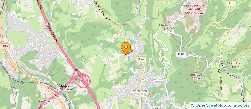 localisation de l'entreprise TENNIS CLUB DU BOIS D'ARS  LIMONEST