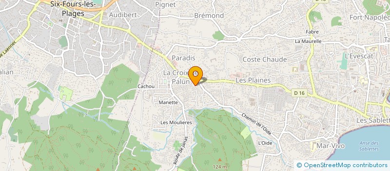 localisation de l'entreprise TENNIS CLUB DU CAP SICIE à LA SEYNE-SUR-MER