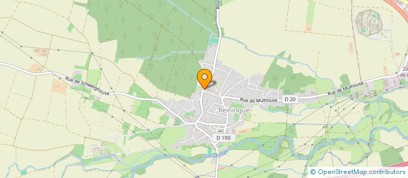 localisation de l'entreprise TENNIS CLUB DU SOUS-BOIS REININGUE  REININGUE