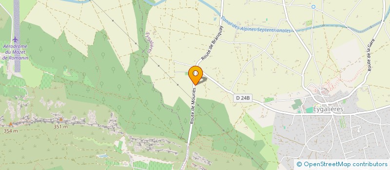 localisation de l'entreprise TENNIS CLUB EYGALIERES MOLLEGES - TC EM  EYGALIERES