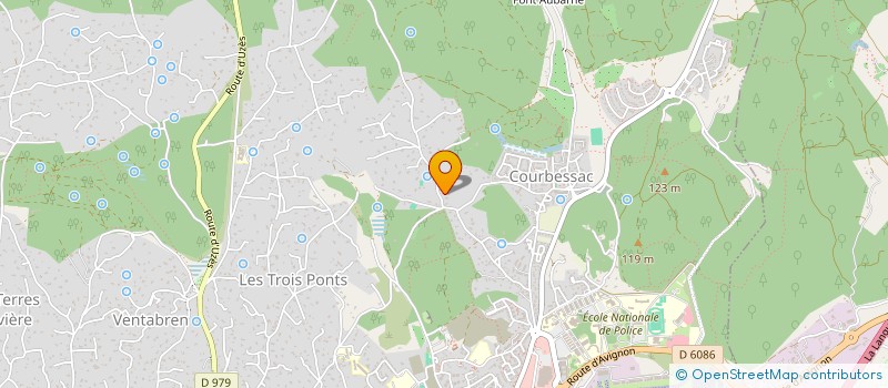 localisation de l'entreprise TENNIS CLUB HAUTS COURBESSAC HOSPITALIER à NIMES