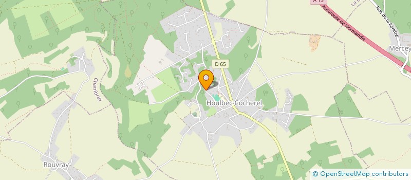 localisation de l'entreprise TENNIS CLUB HOULBEC-COCHEREL  HOULBEC-COCHEREL