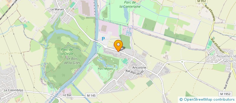 localisation de l'entreprise TENNIS CLUB HOUPLIN ANCOISNE à HOUPLIN-ANCOISNE