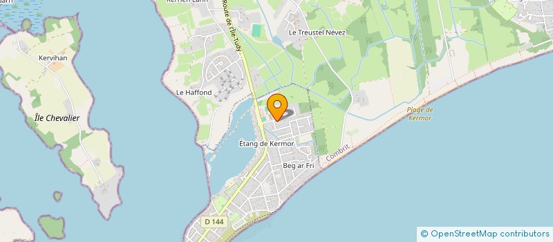 localisation de l'entreprise TENNIS-CLUB ILE TUDY-COMBRIT  ILE-TUDY