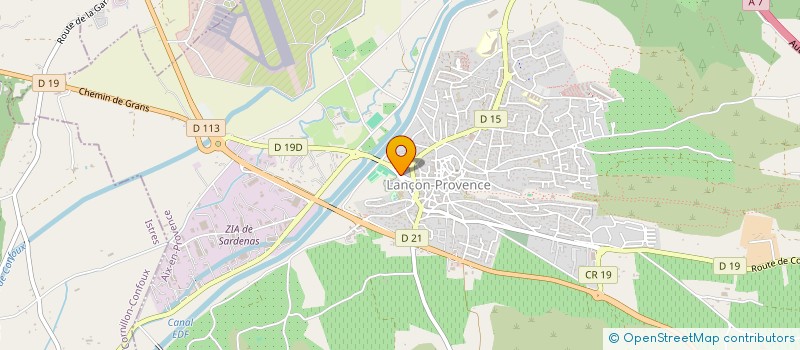 localisation de l'entreprise TENNIS CLUB LANCON PROVENCE  LANCON-PROVENCE