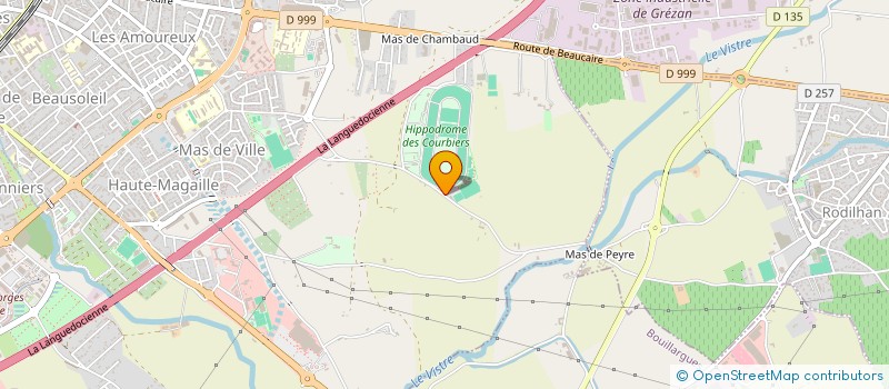 localisation de l'entreprise TENNIS CLUB LES COURBIERS  NIMES