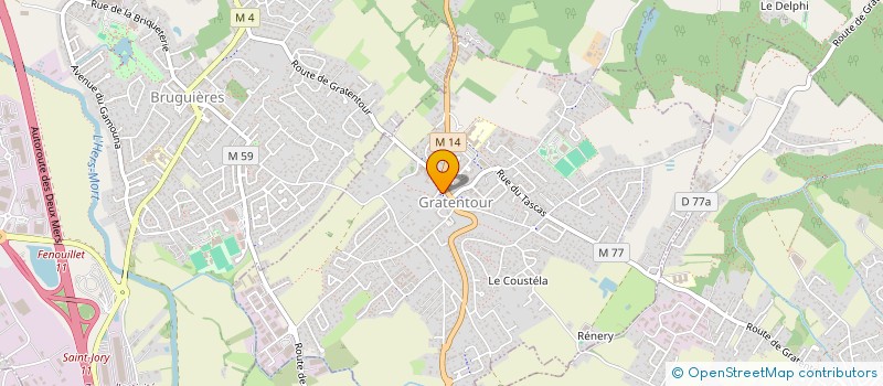 localisation de l'entreprise TENNIS-CLUB LESPINASSE  LESPINASSE