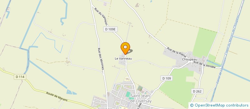 localisation de l'entreprise TENNIS CLUB LIVERSOIS  COURCON