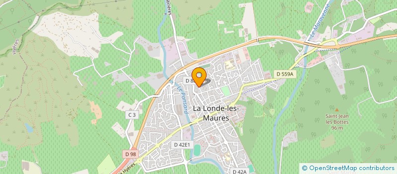 localisation de l'entreprise TENNIS CLUB LONDAIS à LA LONDE-LES-MAURES