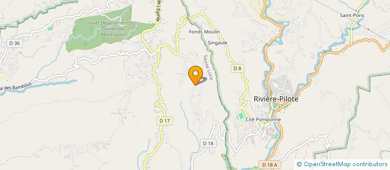 localisation de l'entreprise TENNIS CLUB LUCEEN(T.C.L.)  SAINTE-LUCE