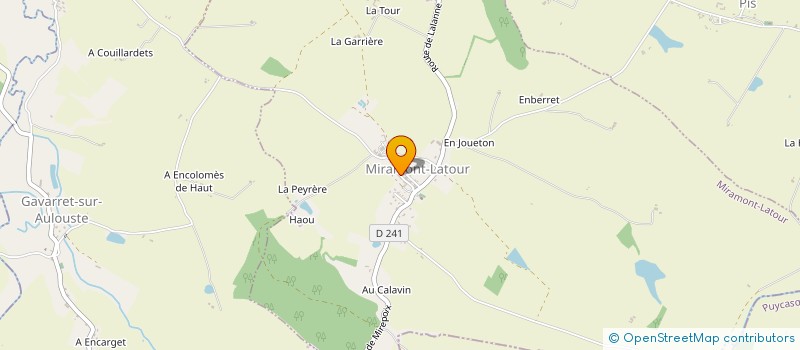 localisation de l'entreprise TENNIS CLUB MONTESTRUCOIS  MONTESTRUC-SUR-GERS