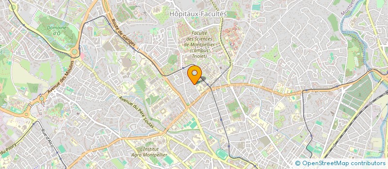 localisation de l'entreprise TENNIS CLUB MONTPELLIERAIN à MONTPELLIER