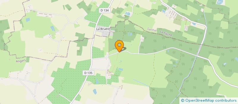 localisation de l'entreprise TENNIS CLUB MORANNAIS  MORANNES SUR SARTHE-DAUMERAY