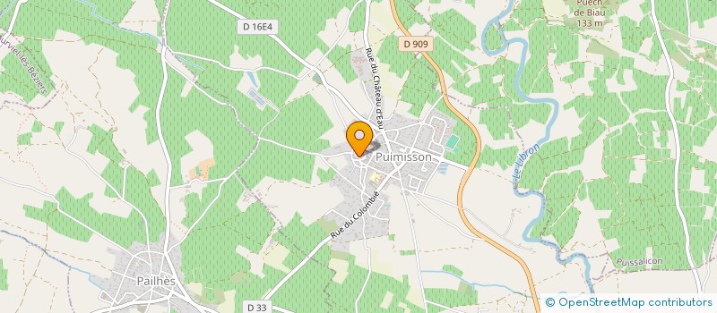 localisation de l'entreprise TENNIS CLUB MUNICIPAL DE PUIMISSON à PUIMISSON