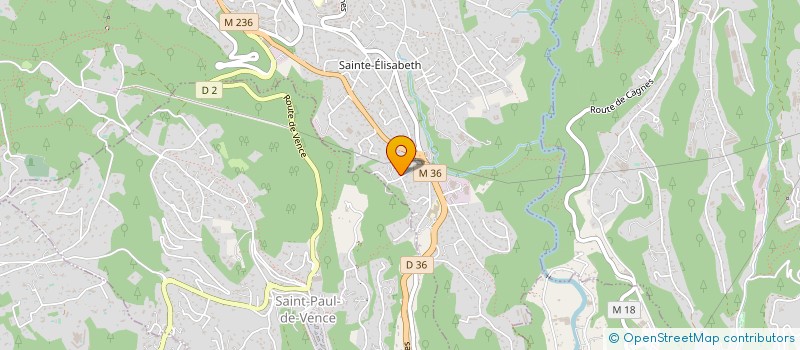 localisation de l'entreprise TENNIS CLUB MUNICIPAL VENCOIS à VENCE
