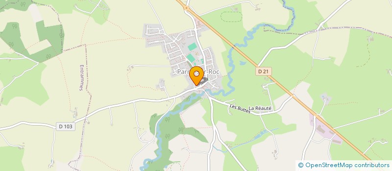 localisation de l'entreprise TENNIS CLUB PARNE SUR ROC à PARNE-SUR-ROC