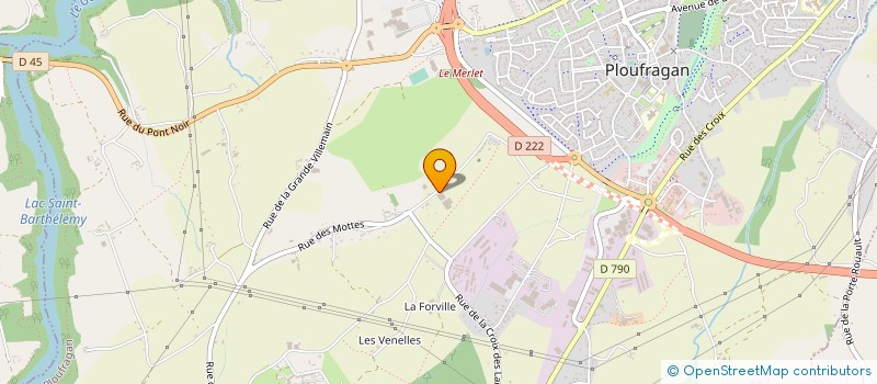 localisation de l'entreprise TENNIS CLUB PLOUFRAGAN à PLOUFRAGAN