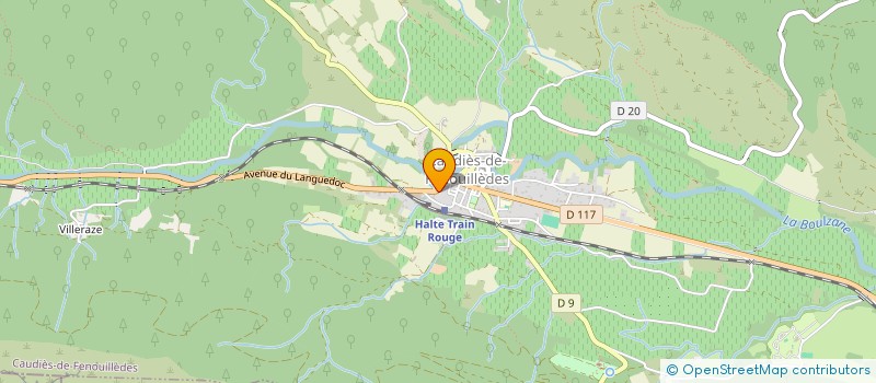 localisation de l'entreprise TENNIS CLUB SAINT PAULAIS  CAUDIES-DE-FENOUILLEDES