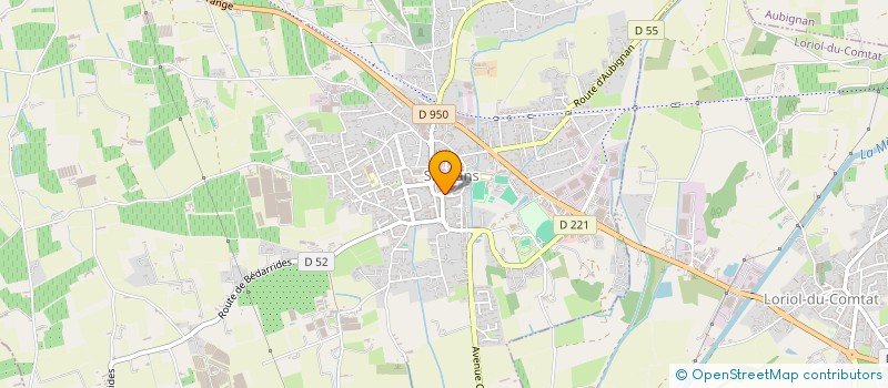 localisation de l'entreprise TENNIS CLUB SARRIANNAIS à SARRIANS