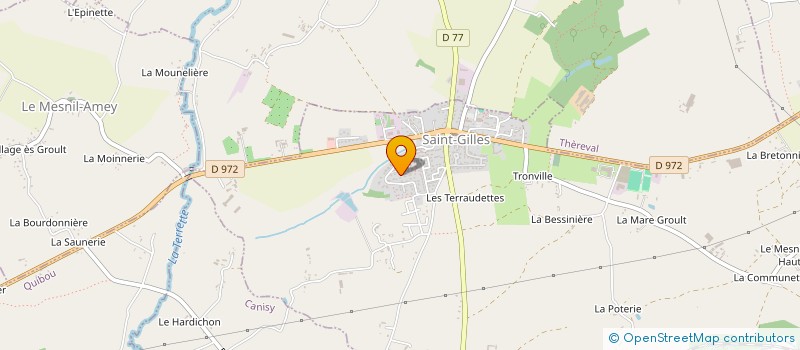 localisation de l'entreprise TENNIS CLUB ST GILLES  SAINT-GILLES