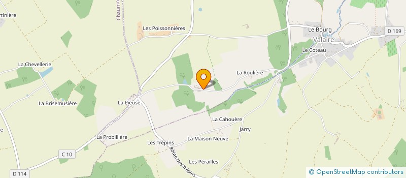 localisation de l'entreprise TENNIS CLUB VAL DU BEUVRON  CELLETTES