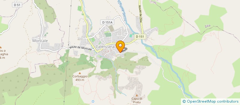 localisation de l'entreprise TENNIS CLUS CALENZANA à CALENZANA