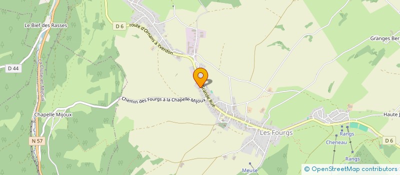 localisation de l'entreprise TENNIS DE DOUBS  DOUBS