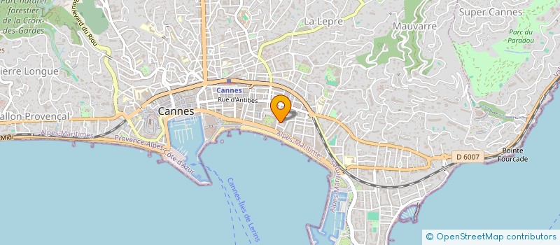 localisation de l'entreprise TENNIS DE L OISE à CANNES