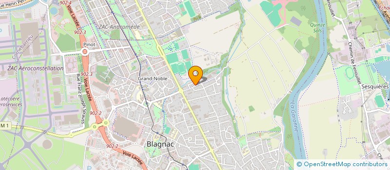 localisation de l'entreprise TENNIS DE TABLE BLAGNACAIS à BLAGNAC