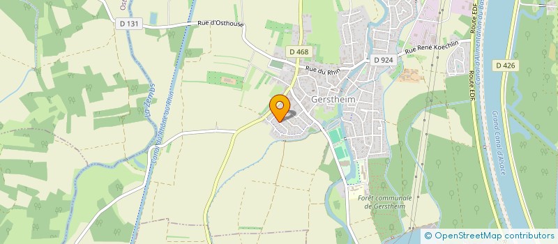 localisation de l'entreprise TENNIS DE TABLE DE BARR  DAMBACH-LA-VILLE