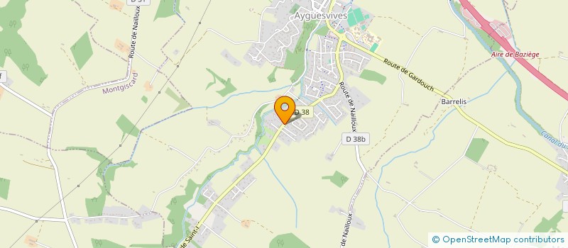 localisation de l'entreprise TENNIS DE TABLE DE LA HYSE  NOUEILLES